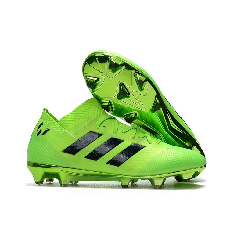 Adidas Nemeziz 18.1 FG Fodboldstøvler Herre – Grøn Sort